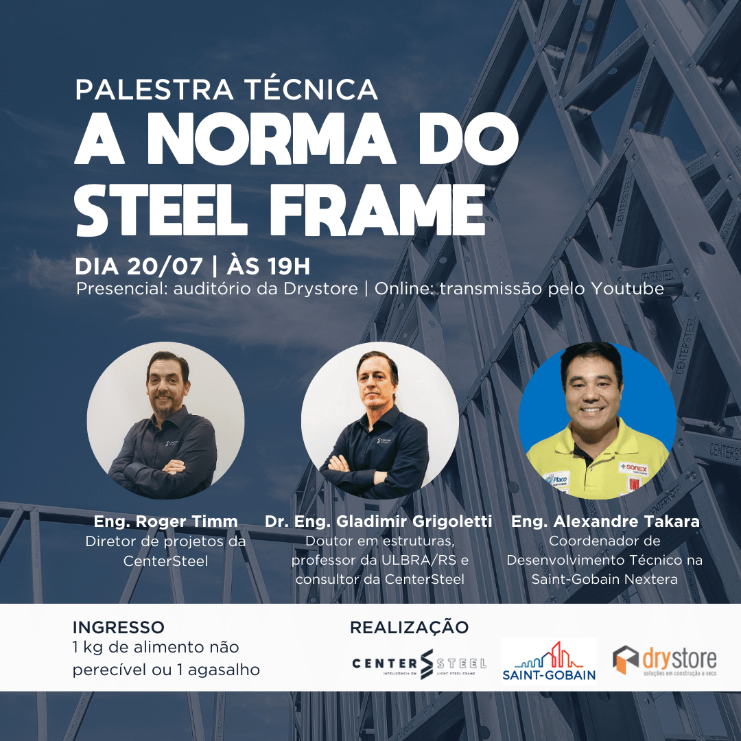 Curso prático de Light Steel Frame | Piracicaba | SP